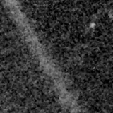 F090W image, 3.2 arcsec across, north up
