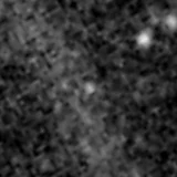 F277W image, 3.2 arcsec across, north up