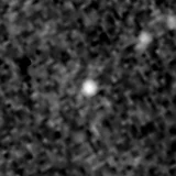 F444W image, 3.2 arcsec across, north up