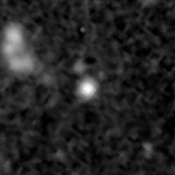 F277W image, 3.2 arcsec across, north up