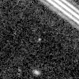 F200W image, 3.2 arcsec across, north up