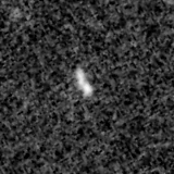 F115W image, 3.2 arcsec across, north up