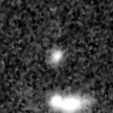 F356W image, 3.2 arcsec across, north up