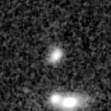 F444W image, 3.2 arcsec across, north up