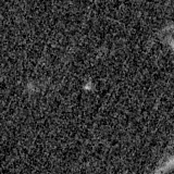 F115W image, 3.2 arcsec across, north up