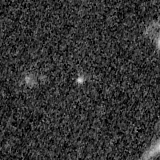 F200W image, 3.2 arcsec across, north up