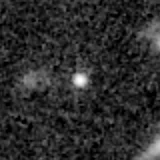 F444W image, 3.2 arcsec across, north up