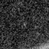 F090W image, 3.2 arcsec across, north up