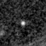 F444W image, 3.2 arcsec across, north up