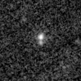 F200W image, 3.2 arcsec across, north up
