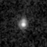 F444W image, 3.2 arcsec across, north up
