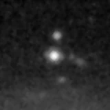 F356W image, 3.2 arcsec across, north up