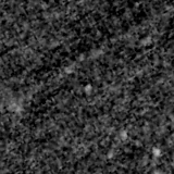 F090W image, 3.2 arcsec across, north up