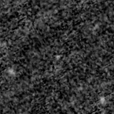 F150W image, 3.2 arcsec across, north up