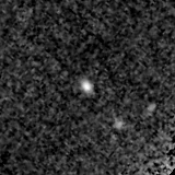 F150W image, 3.2 arcsec across, north up