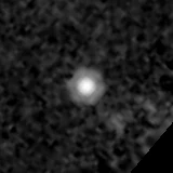 F444W image, 3.2 arcsec across, north up