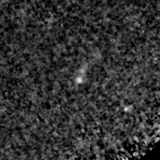 F150W image, 3.2 arcsec across, north up