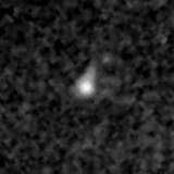 F277W image, 3.2 arcsec across, north up