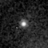 F444W image, 3.2 arcsec across, north up