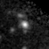 F277W image, 3.2 arcsec across, north up