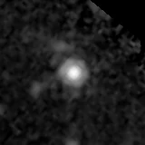 F410M image, 3.2 arcsec across, north up