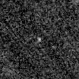 F090W image, 3.2 arcsec across, north up