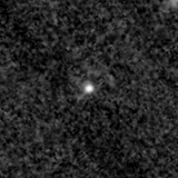 F200W image, 3.2 arcsec across, north up