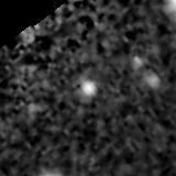 F356W image, 3.2 arcsec across, north up