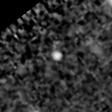 F410M image, 3.2 arcsec across, north up