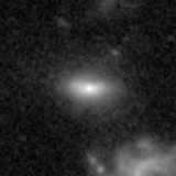 F150W image, 3.2 arcsec across, north up