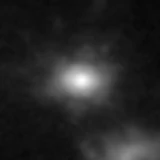 F410M image, 3.2 arcsec across, north up