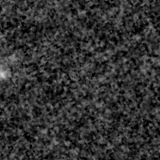 F090W image, 3.2 arcsec across, north up