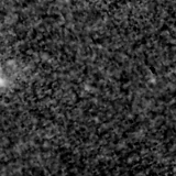 F115W image, 3.2 arcsec across, north up