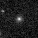 F150W image, 3.2 arcsec across, north up