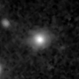F277W image, 3.2 arcsec across, north up