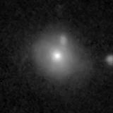 F200W image, 3.2 arcsec across, north up