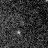 F090W image, 3.2 arcsec across, north up