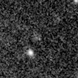 F150W image, 3.2 arcsec across, north up