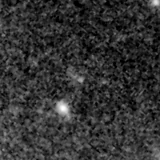 F200W image, 3.2 arcsec across, north up