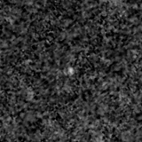 F150W image, 3.2 arcsec across, north up