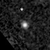 F356W image, 3.2 arcsec across, north up