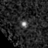 F410M image, 3.2 arcsec across, north up