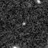 F150W image, 3.2 arcsec across, north up