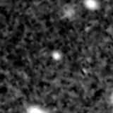 F277W image, 3.2 arcsec across, north up