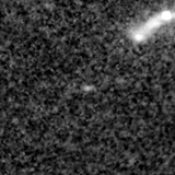 F115W image, 3.2 arcsec across, north up
