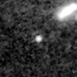 F444W image, 3.2 arcsec across, north up