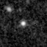 F444W image, 3.2 arcsec across, north up