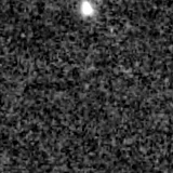 F090W image, 3.2 arcsec across, north up