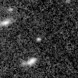 F200W image, 3.2 arcsec across, north up