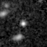 F356W image, 3.2 arcsec across, north up